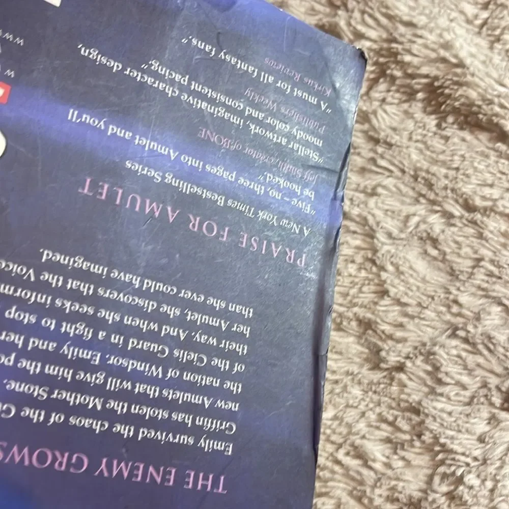 Scholastic Amulet Graphic Novel with Blue Cover